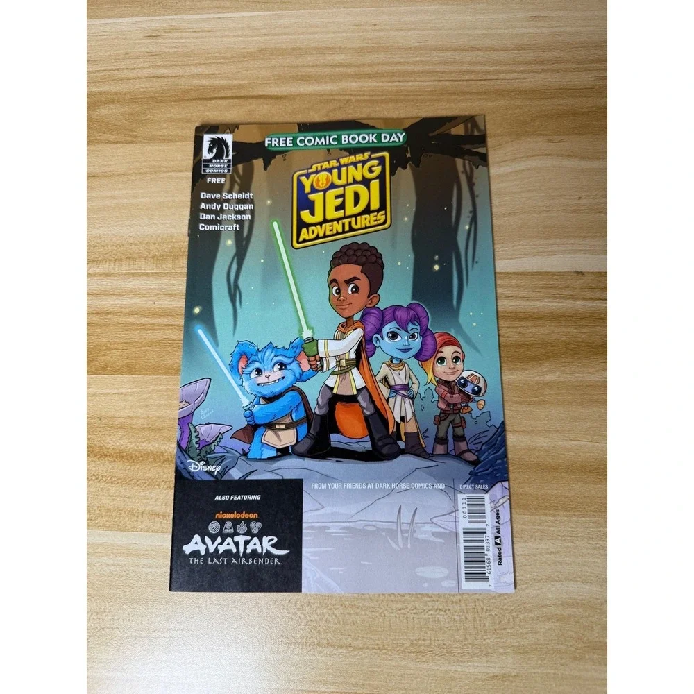 Star Wars Young Jedi Adventures Free Comic Book Day Featuring Avatar